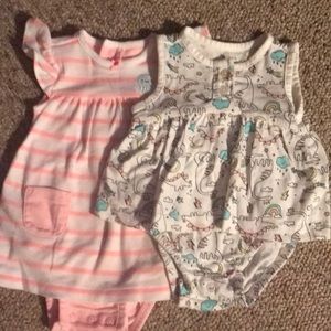 Carter’s size 3 months dresses